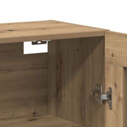 Berkfield Home Wall Mounted Cabinets 2 pcs Artisan Oak 69.5x34x90 cm Engineered Wood in Brown - thumbnail 8