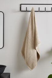 Catherine Lansfield 'Quick Dry Cotton' Towel Collection in Natural - thumbnail 1