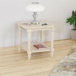 Seconique Chantilly Side Table in Cream - thumbnail 1