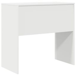 Berkfield Home Writing Desk White MDF 80 x 40 x 76 cm Simple Writing Desk - thumbnail 6