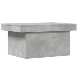Berkfield Home Coffee Table Concrete Grey 100x55x40 cm Engineered Wood - Size: 100 x 55 x 40 cm - thumbnail 2