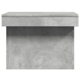 Berkfield Home Coffee Table Concrete Grey 100x55x40 cm Engineered Wood - Size: 100 x 55 x 40 cm - thumbnail 6
