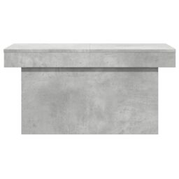 Berkfield Home Coffee Table Concrete Grey 100x55x40 cm Engineered Wood - Size: 100 x 55 x 40 cm - thumbnail 5