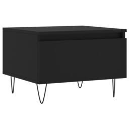 Berkfield Home Coffee Tables 2 pcs Black 50x46x35 cm Engineered Wood - Size: 50 x 46 x 35 cm - thumbnail 5