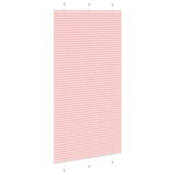 Berkfield Home Pleated Blind Pink 105x200 cm Fabric Width 104.4 cm Polyester - thumbnail 4