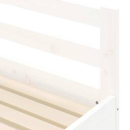 Berkfield Home Daybed with Trundle White 90x200 cm Solid Wood Pine - thumbnail 9