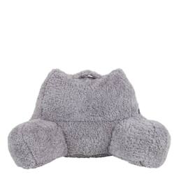 icon Cuddle Cushion & Kingston Faux Fur Classic Bean Bag in Grey - thumbnail 7
