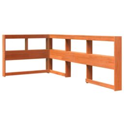 Berkfield Home Bookcase Bed without Mattress Wax Brown 90x190 cm Solid Wood Pine - thumbnail 6