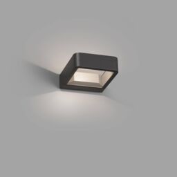Netlighting Axel Outdoor LED Dark Grey Up Down Wall Light 5W 3000K IP65 - thumbnail 1