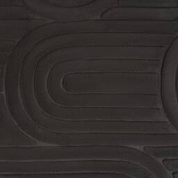 OHS Tufted Arches Rug Soft Floor Carpet Non Slip Area Mat in Black - Size: 120 cm x 170 cm - thumbnail 7