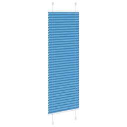 Berkfield Home Pleated Blind Blue 50x150 cm Fabric Width 49.4 cm Polyester - thumbnail 4