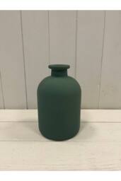 KDMD Matt Light Green Glass Bottle