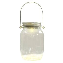 Berkfield Home Solar Glass Light for Outdoor 12 pcs Warm White in Silver