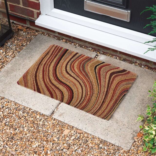 Nicoman Spaghetti Door Mat Dirt-Trapper 75 x 44cm - Multi Colour Candy - Size: 44 cm x 70 cm - image 1