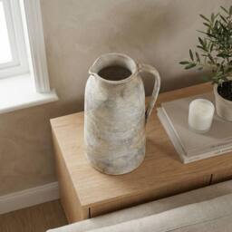 Garden Greatness Immense Brushed Terracotta Jug Vase - Size: 1 Pack - thumbnail 2