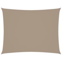 Berkfield Home Sunshade Sail Oxford Fabric Rectangular 2x3 m Taupe - thumbnail 2