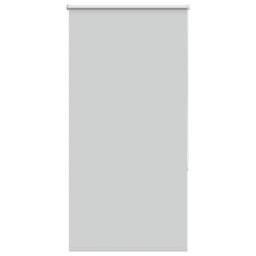 Berkfield Home Roller Blind Blackout Off-White 85x130 cm Fabric Width 80.7 cm Po… in Grey - thumbnail 2