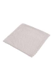 H&O Direct Corduroy Throw Pillow with Pillow Insert in Beige - Size: 45 cm x 45 cm - thumbnail 3