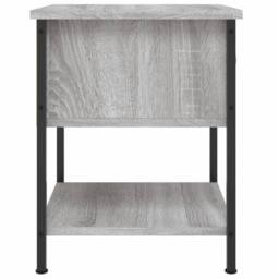 Berkfield Home Bedside Tables 2 pcs Grey Sonoma 34x35.5x45 cm Engineered Wood - thumbnail 8