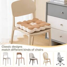 Kelvenix Dining Chair Seat Pads coffee in Brown - Size: 100 cm x 190 cm - thumbnail 4
