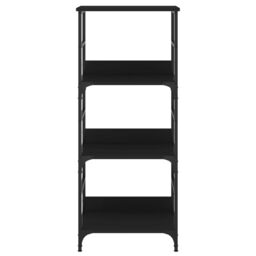 Berkfield Home Bookshelf Black 50x33x117.5 cm Engineered Wood - thumbnail 4