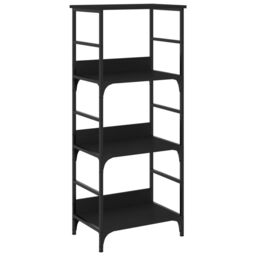 Berkfield Home Bookshelf Black 50x33x117.5 cm Engineered Wood - thumbnail 2