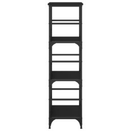 Berkfield Home Bookshelf Black 50x33x117.5 cm Engineered Wood - thumbnail 5