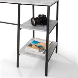 Cheshire Signature Harstad Desk in Concrete & Black - thumbnail 5