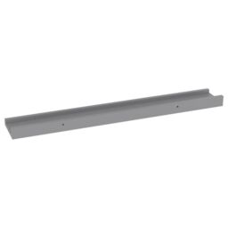 Berkfield Home Wall Shelves 4 pcs Grey 60x9x3 cm - Size: 60 x 9 x 3 cm - thumbnail 6