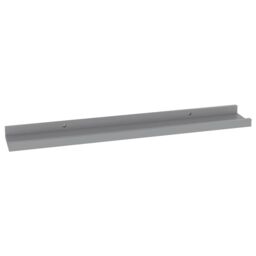 Berkfield Home Wall Shelves 4 pcs Grey 60x9x3 cm - Size: 60 x 9 x 3 cm - thumbnail 5