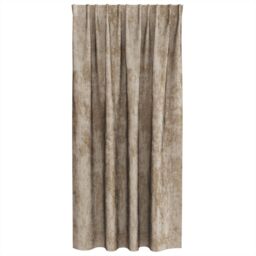 Berkfield Home Velvet Curtains 2 pcs with Eyelets Champagne 175x140 cm in Beige - thumbnail 3