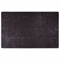 Berkfield Home Rug Washable 80x150 cm Anthracite Anti Slip in Black - Size: 100 cm diameter - thumbnail 1