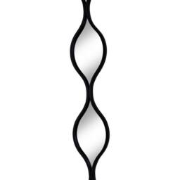 Lemon Pavilion Furniture and Decor Decorative Hanging Mirror - Glass - L1 x W13 x H146 cm - Black - thumbnail 2