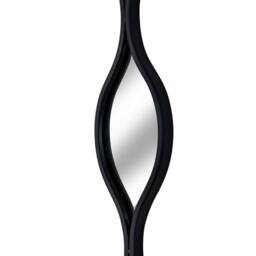 Lemon Pavilion Furniture and Decor Decorative Hanging Mirror - Glass - L1 x W13 x H146 cm - Black - thumbnail 3
