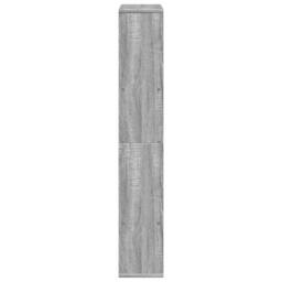 Berkfield Home Bookcase Grey Sonoma 72x20x120 cm Engineered Wood - Size: 72 x 20 x 120 cm - thumbnail 6