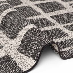 THE RUGS Ted Baker Indoor Outdoor Flatweave Ruskin Rug Reversible in Black - Size: 120 cm x 170 cm - thumbnail 5
