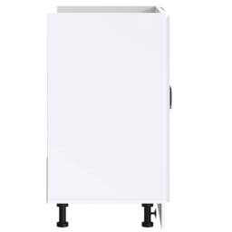 Berkfield Home Sink Base Cabinet Kalmar White 80x46x81.5 cm Engineered Wood - thumbnail 5