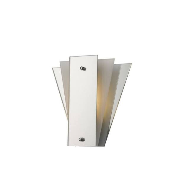 Netlighting Atlantis 3 Layer Flush Flush Wall Lamp E27 Frosted Mirror in Grey - image 1