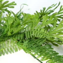 Leaf 140cm Artificial Hanging Trailing Fern Garland Plant in Green - thumbnail 3