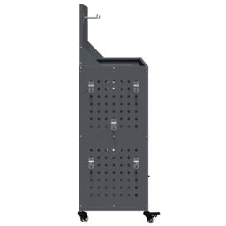 Berkfield Home Tool Trolley Anthracite 65 x 35 x 111 cm Powder-coated steel - thumbnail 6