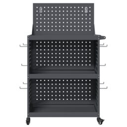 Berkfield Home Tool Trolley Anthracite 65 x 35 x 111 cm Powder-coated steel - thumbnail 5