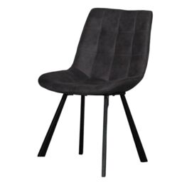 IH Design Anaisha Contemporary Design Dining Chairs in Grey Colour Set of 2 - thumbnail 6