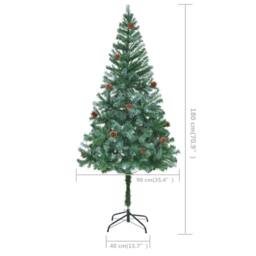 Berkfield Home Artificial Christmas Tree with Pinecones 180 cm in Green - thumbnail 7