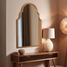 Home Garden Direct Antique Full-Length Wall Mirror - 60x90cm Vintage Frame in Gold - Size: 60x90 cm - thumbnail 2