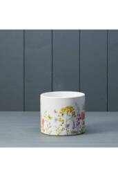 KDMD White & Multicolour Spring Meadow Pot - 11mm - thumbnail 1