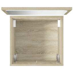 Berkfield Home Spacious 2 Piece Bathroom Furniture Set Sonoma Oak Engineered Wood in Light Tan - thumbnail 8