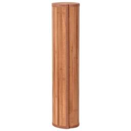 Berkfield Home Rug Rectangular Brown70x400 cm Bamboo in Brown - Size: Medium