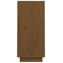 Berkfield Home Console Cabinet Honey Brown 60x34x75 cm Solid Wood Pine - Size: 60 x 34 x 75 cm - thumbnail 6
