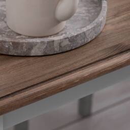 Nöa and Nani Canterbury Dining Table 140cm in Grey and Dark Pine - thumbnail 6