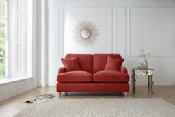 The Great Sofa Company Orla 2 Seater Sofa Manhattan Ice in Terracotta